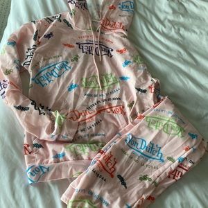 Von Dutch lookalike sweatsuit